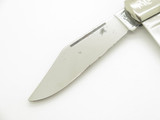 Vintage Imperial Prov USA Barlow Brown Saw Cut Handle Folding Pocket Knife