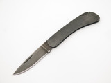 Vintage Explorer Seki Japan Black Metal Folding Pocket Knife (Lot of 3)