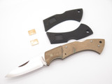 Vtg Soverign Aristocrat Seki Japan 4" Folding Lockback Pocket Knife Unfinished