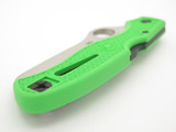 Spyderco C89FPGR Atlantic Salt Green LC200N Seki Japan Sheepfoot Folding Knife