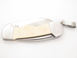 Vintage Myerchin Marlin Spike Seki Japan White Sailor Rigging Folding Knife