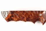 Mcusta Seki Japan LMC-024-BS3 Custom Ironwood Handle Fixed Damascus Blade Knife