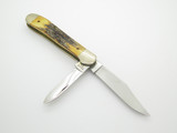 Vintage Blade Show '93 Case XX Limited 5249 Copperhead Stag Folding Pocket Knife