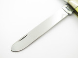Vintage 1990 Case XX 3254 CV Trapper Yellow Handle Folding Pocket Knife