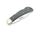 Vintage 1977 Case XX 21051 Black Delrin Folding Lockback Pocket Knife