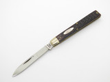 Vintage 1974 Case XX 6185 Doctor Jigged Bone Handle Folding Pocket Knife.