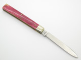 Vintage 1980 Case XX SR6185 Doctor Appaloosa Bone Handle Folding Pocket Knife.