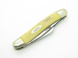 Vintage 1977 Case XX 3318HE Stockman Yellow Stockman Folding Pocket Knife