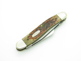 Vintage 1994 Case XX 6318 Jigged Bone Handle Stockman Folding Pocket Knife