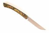 Mcusta Seki Japan 2024 Limited Gold/Black Executive Personal Folding Steak Knife