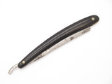 Vintage Edward Zinn Inc Sweden Straight Razor 5/8" x 3" Blade Buffalo Horn Knife