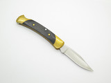 2021 Buck The 55 Hunter Ebony Handle 420HC Blade Lockback Folding Pocket Knife