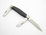 Vintage Pre-Date Code Buck Stockman 301 Black Delrin Handle Folding Pocket Knife