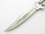 Vintage 1980s Parker Gypsy Seki Japan 6.25" Metal Handle Folding Balisong Butterfly Knife