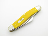 2022 Case XX 4318 Stockman Stainless Yellow Delrin Handle Folding Pocket Knife