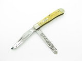 Vtg '84 Case XX 6254 Alaska 25th Year Statehood Trapper Folding Pocket Knife
