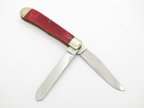 Vintage 1996 Case XX 6254 Trapper L & N Railroad Pocket Knife in Music Box