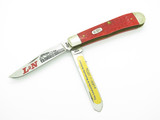 Vintage 1996 Case XX 6254 Trapper L & N Railroad Pocket Knife in Music Box