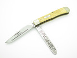 Vtg '84 Case XX 6254 Trapper Alaska 25th Year Statehood Folding Pocket Knife