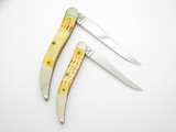 Vtg 1989 Case XX 510098 Toothpick Bass Trout Game Fish Folding Pocket Knife Set