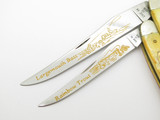 Vtg 1989 Case XX 510098 Toothpick Bass Trout Game Fish Folding Pocket Knife Set