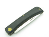 Vintage 1989 Case XX 2137 Sod Buster Jr Black Delrin Folding Pocket Knife