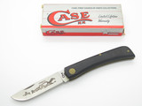 Vintage 1994 Case XX 2137 Sod Buster Jr Black Delrin Folding Pocket Knife