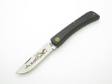 Vintage 1994 Case XX 2137 Sod Buster Jr Black Delrin Folding Pocket Knife