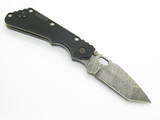 Customized Buck 889 Strider Ladder Damascus Tanto Folding Pocket Knife