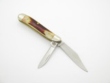2018 Case XX 5220 Peanut Red Stag Handle Folding Pocket Jack Knife