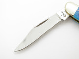 2018 Case XX 6208 USA Blue Jigged Bone Handle Half Whittler Pocket Knife