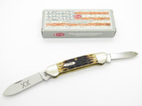 2016 Case XX 62131 Canoe Jigged Bone "XX" Etched Blade Folding Pocket Knife