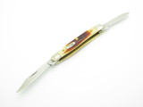 2019 Case XX 5233 USA Red Stag Handle Folding Pocket Pen Knife