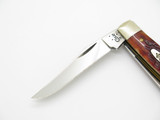 2016 Case XX 6207 Mini Trapper USA CV Jigged Bone Handle Folding Pocket Knife