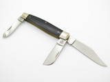 2018 Case XX 10375 USA Stockman Black Micarta Handle Folding Pocket Knife