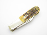 2019 Case XX 6.52009 1/2 USA Barlow Bone Stag Handle Folding Pocket Knife