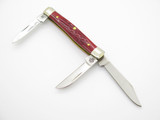 2019 Case XX 6333 Red Bone Small Stockman Folding Pocket Knife