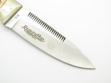 Vintage Remington R6 USA Stag Delrin Handle Fixed Blade Hunting Survival Knife