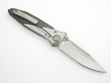 Microtech Socom Bravo Mini 260M-8 Titanium CF Serrated M390 Folding Pocket Knife
