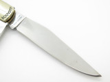 2022 Moore Maker 5202 USA Trapper Yellow Handle Folding Pocket Knife