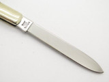 Vtg Parker Cut Co Jigged Bone Doctor Physician Folding Pocket Knife Seki Japan
