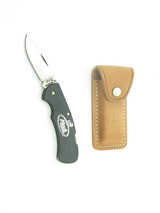 Vintage Zippo USA Mack Trucks Folding Lockback Pocket Knife & Sheath in Box