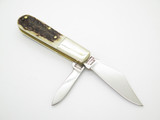 2018 German Bull Solingen Germany Stag First Production 1 of 300 Barlow Knife