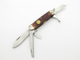 Vintage Camillus New York Delrin Handle Multi Tool Folding Pocket Camp Knife