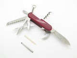 Vintage Wenger Switzerland BSA Boy Scouts Folding Swiss Army Multi Tool Knife