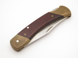 Vintage Schrade USA LB-7 Wood Handle Folding Hunter Lockback Knife