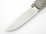Vintage Custom Barry Wood Mike Irie USA 4.5" Unfinished Folding Pocket Knife