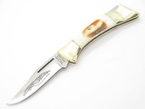 Vtg Parker Imai K-266 Seki Japan Medium Stag Handle Folding Hunter Knife