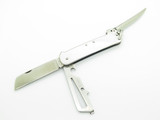 Vintage Bargeon Inox France 3762 Stainless Sailor Marlin Spike Rigging Knife