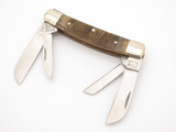Vintage Owl Head OH-CH Munich Ironworks Germany Ram Horn Congress Folding Knife